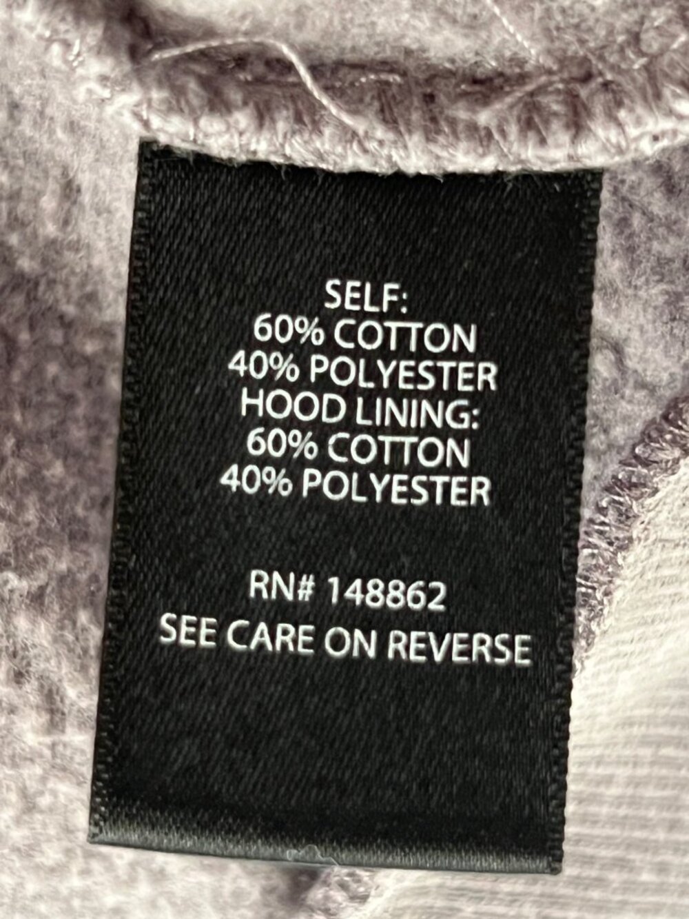 Torrid Hoodie Women's 4X Gray Glam Drawstring Ribbed Cuffs Bottom Band Gorp Core - Picture 11 of 13